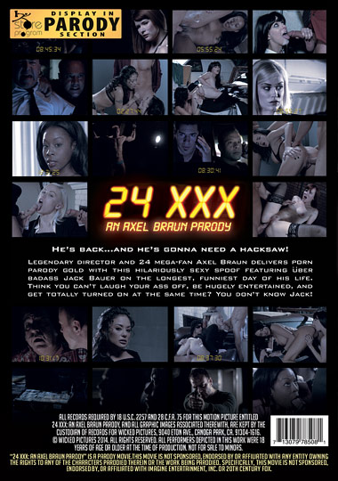 24 XXX: An Axel Braun Parody (2014) free large back cover