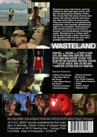 Wasteland (2012) free large back cover
