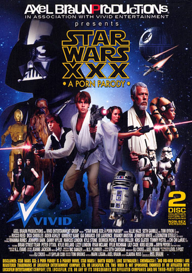 Star Wars XXX: A Porn Parody (2012) front cover
