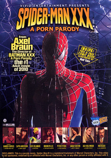 Spider-Man XXX: A Porn Parody (2011) front cover