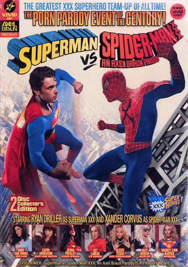 Superman vs. Spider-Man XXX: An Axel Braun Parody (2012) free large front cover