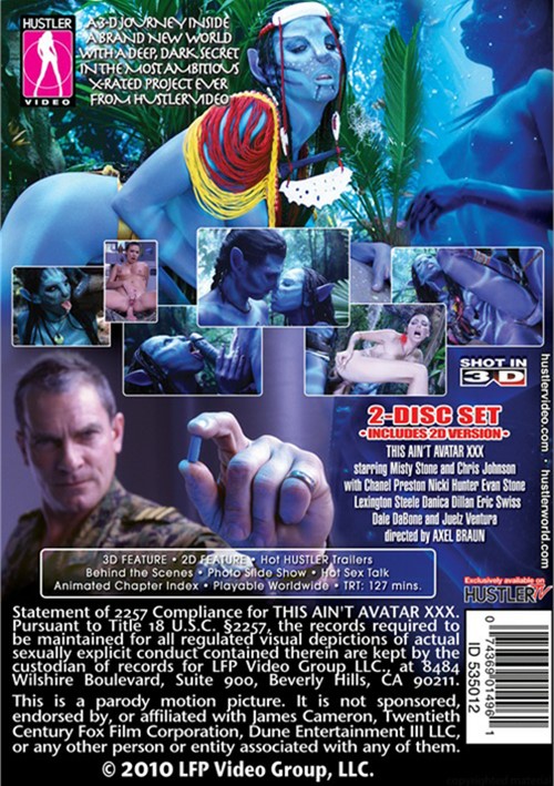 This Ain't Avatar XXX 3D (2010) free large back cover
