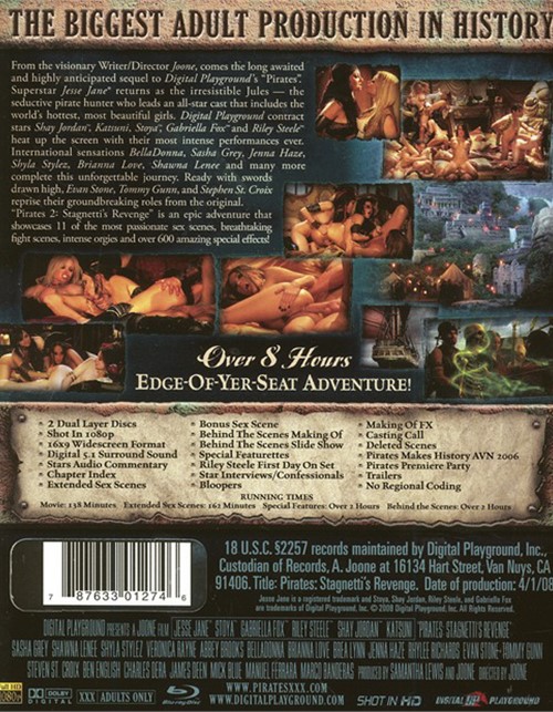 Pirates 2: Stagnetti's Revenge (2008) free large back cover