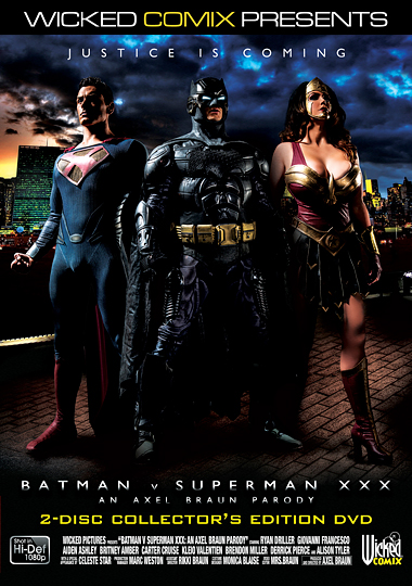 Batman v Superman XXX: An Axel Braun Parody (2015) free large front cover